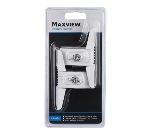 Maxview Unimax Mast Clamps (Pair)